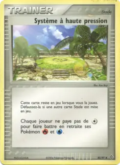 Syst&egrave;me &agrave; haute pression 85/97