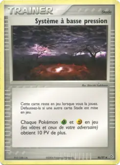 Syst&egrave;me &agrave; basse pression 86/97