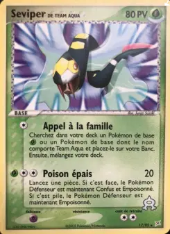 Seviper de Team Aqua 17/95