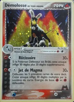 D&eacute;molosse de Team Magma 10/95
