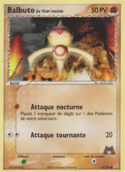 Balbuto de Team Magma 61/95