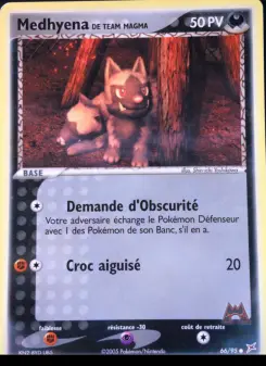 Medhyena de Team Magma 66/95