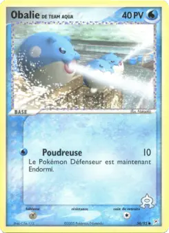 Obalie de Team Aqua 56/95