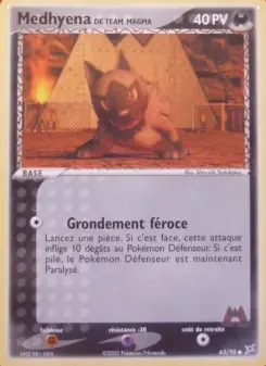 Medhyena de Team Magma 65/95