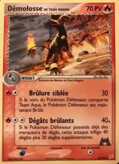 D&eacute;molosse de Team Magma 34/95