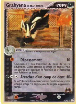 Grahyena de Team Magma 21/95