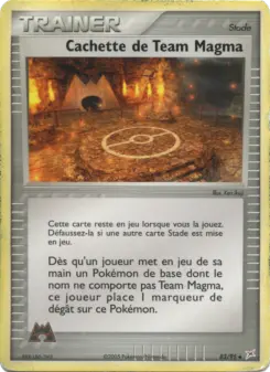 Cachette de Team Magma 83/95
