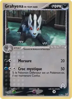 Grahyena de Team Aqua 15/95