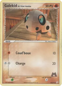 Galekid de Team Magma 58/95