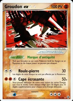 Groudon ex 93/101