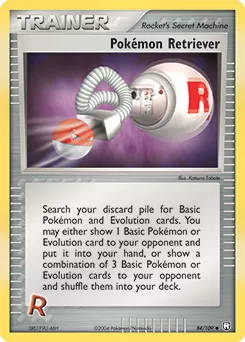 Pok&eacute;mon Retriever 84/109