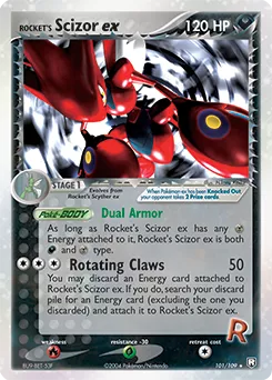 Rocket's Scizor ex 101/109