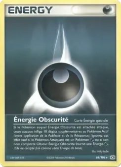 &Eacute;nergie Obscurit&eacute; 86/106