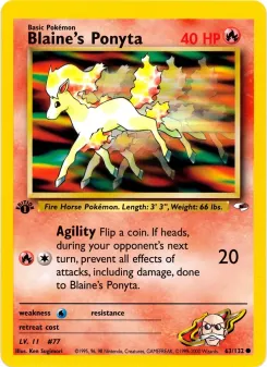 Blaine's Ponyta 63/132