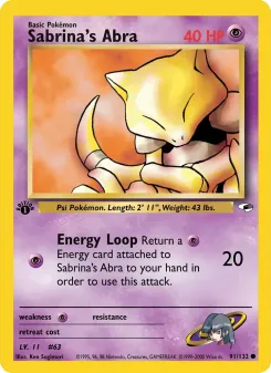 Sabrina's Abra 91/132