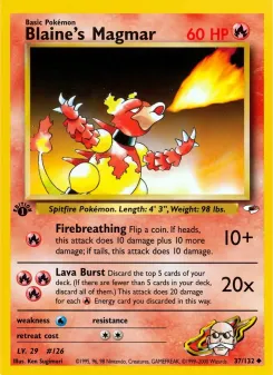 Blaine's Magmar 37/132