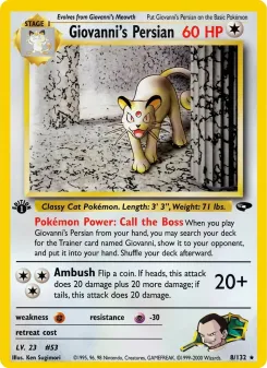 Giovanni's Persian 8/132