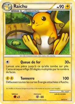 Raichu 10/123