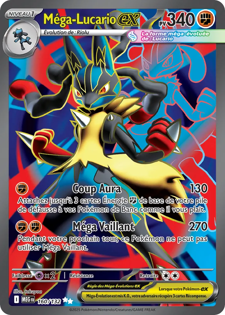 Méga-Lucario ex 160/132 Méga-évolution main image 0