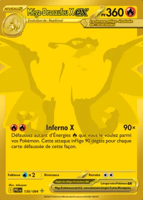 M&eacute;ga-Dracaufeu X ex 130/094