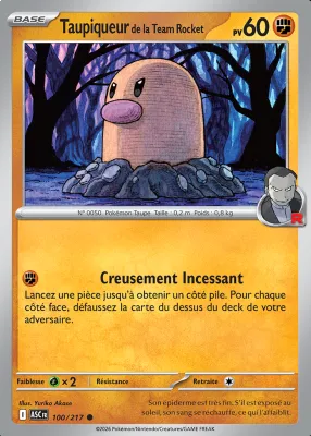 Taupiqueur de la Team Rocket 100/217