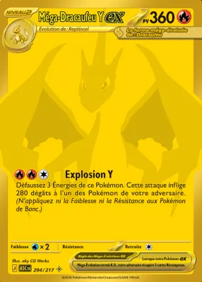 M&eacute;ga-Dracaufeu Y ex 294/217