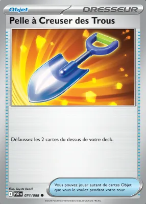 Pelle &agrave; Creuser des Trous 074/088
