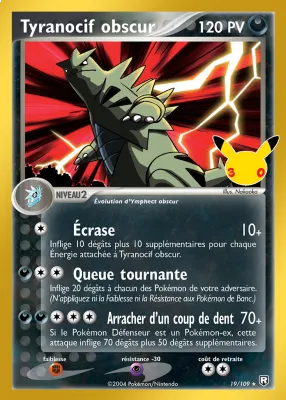 Tyranocif obscur 19/109