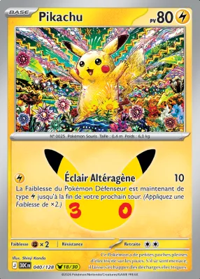 Pikachu 040/128