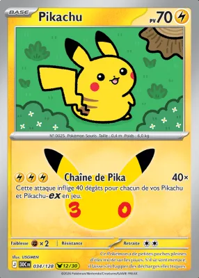 Pikachu 034/128
