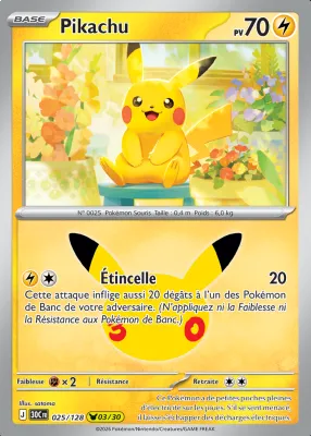 Pikachu 025/128
