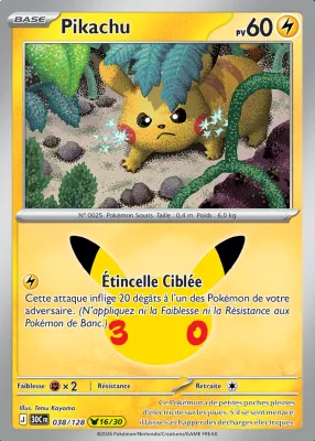 Pikachu 038/128