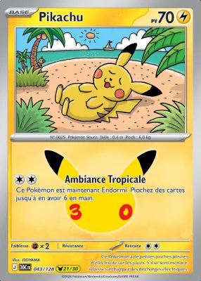 Pikachu 043/128