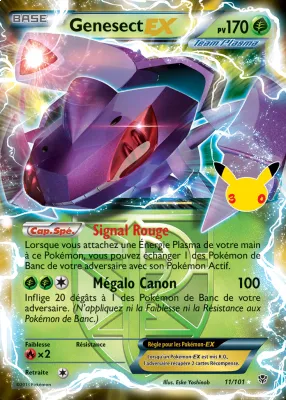 Genesect EX 11/101