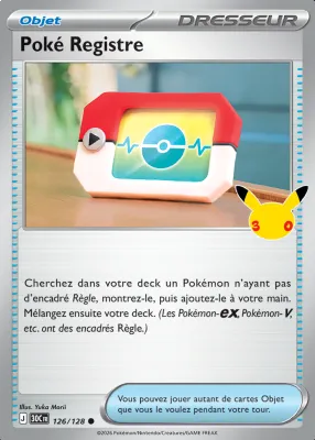 Pok&eacute; Registre 126/128