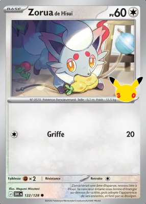 Zorua de Hisui 122/128