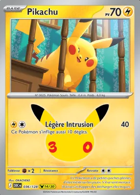 Pikachu 036/128