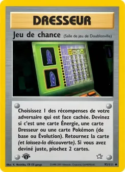 Jeu de chance 92/111