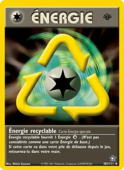 &Eacute;nergie recyclable 105/111