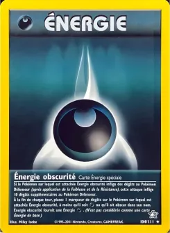 &Eacute;nergie Obscurit&eacute; 104/111