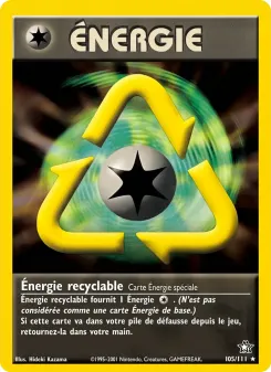 &Eacute;nergie recyclable 105/111
