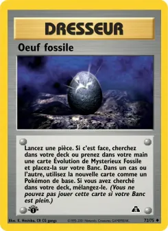 Oeuf fossile 72/75