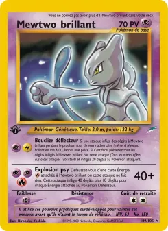 Mewtwo brillant 109/105