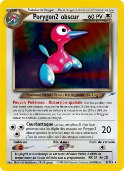 Porygon2 Obscur 8/105