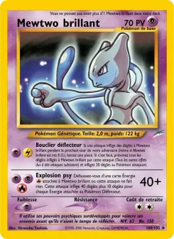 Mewtwo brillant 109/105