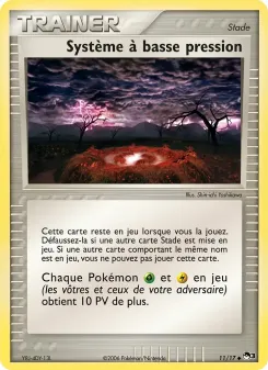 Syst&egrave;me &agrave; basse pression 11/17