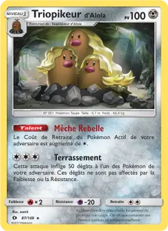 Triopikeur d'Alola 87/149