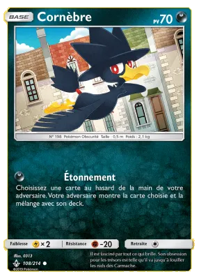 Corn&egrave;bre 108/214