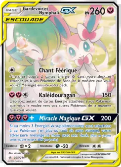 Gardevoir et Nymphali GX 205/214