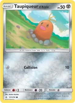 Taupiqueur d'Alola 121/214